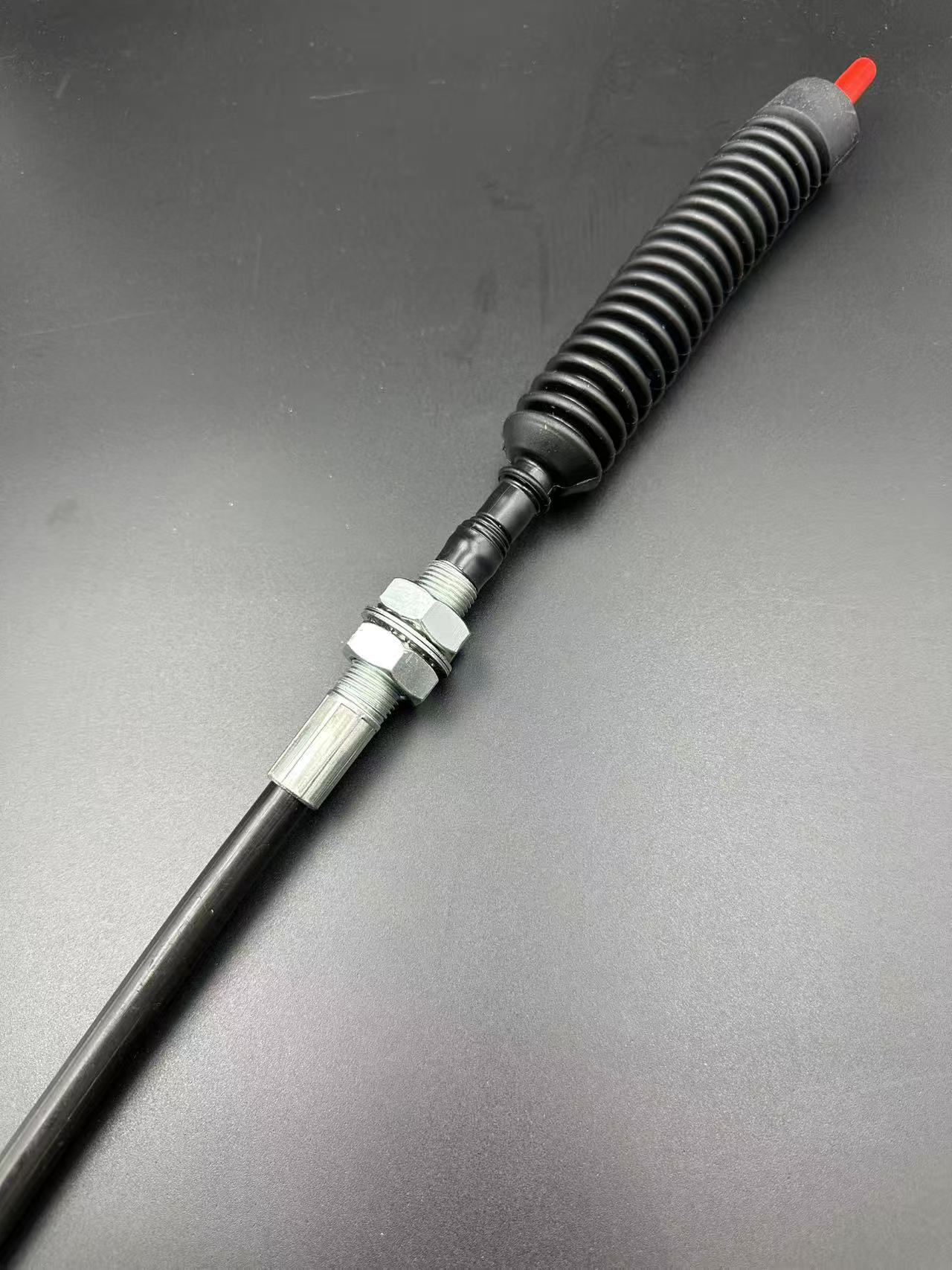 Komatsu Black 390-0258 Steering Transmission Control Cable Construction Machinery Part