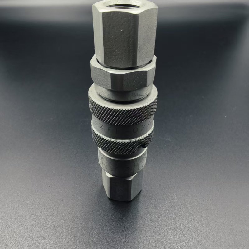 Steel Hydraulic Hose Coupling Quick Connector for Excavator Quick Connect Piping Kit for Construction Machinery Parts