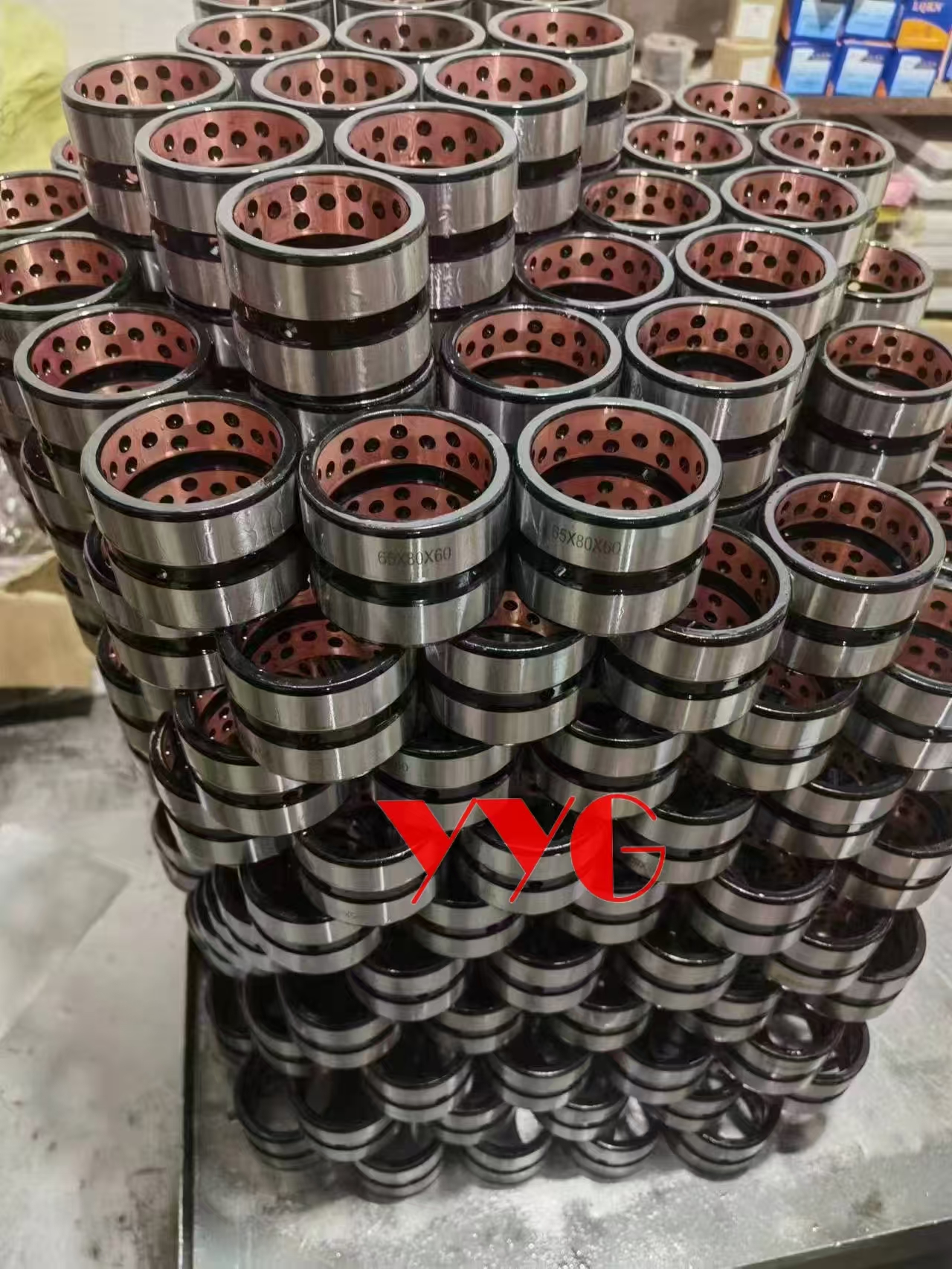 JS200 JS210 JS240 Bushings for JCB Excavator Bushing High Quality Pins and Bushings Spare Parts Undercarriage Parts