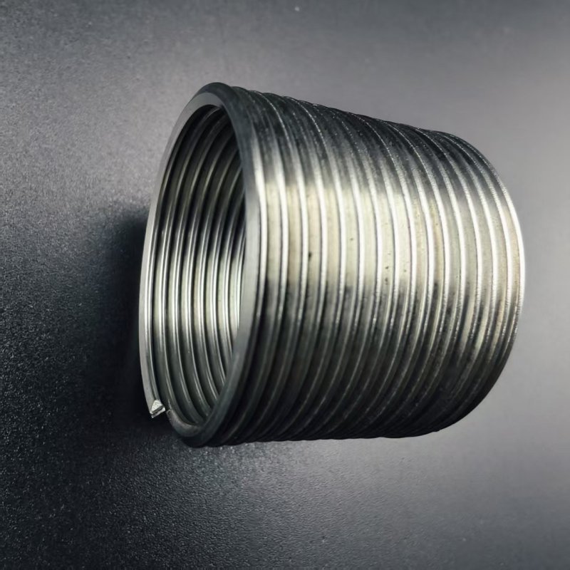 Construction Machinery Parts Fine Thread Steel Sleeve for HVAC Systems