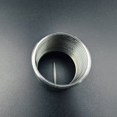 Construction Machinery Parts Fine Thread Steel Sleeve for HVAC Systems