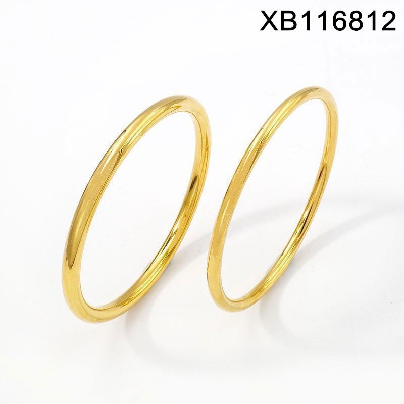 Stainless Steel Jewelry New Trendy Silvery Bangle