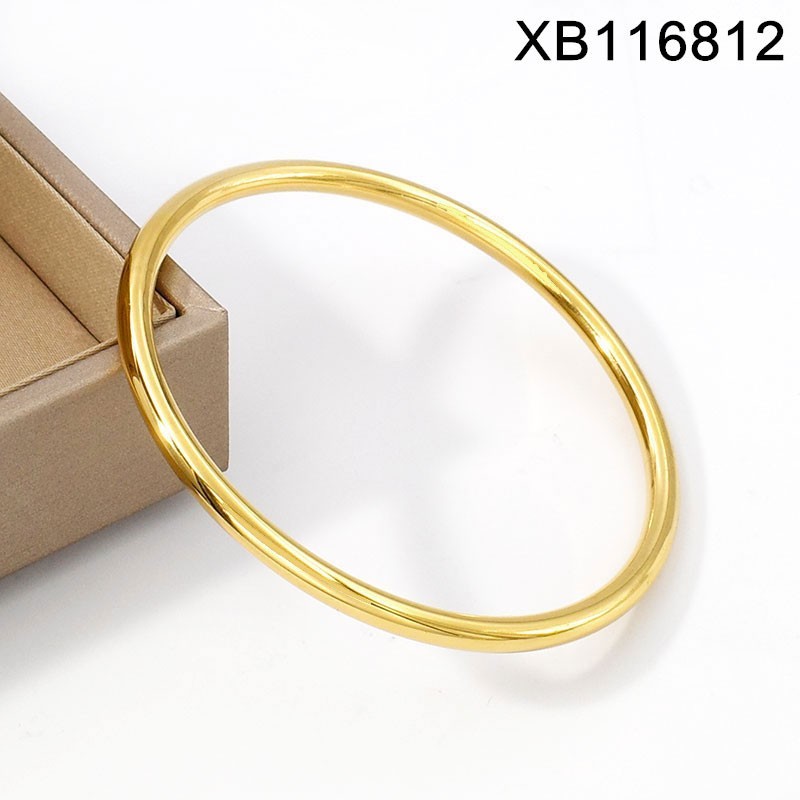 Stainless Steel Jewelry New Trendy Silvery Bangle