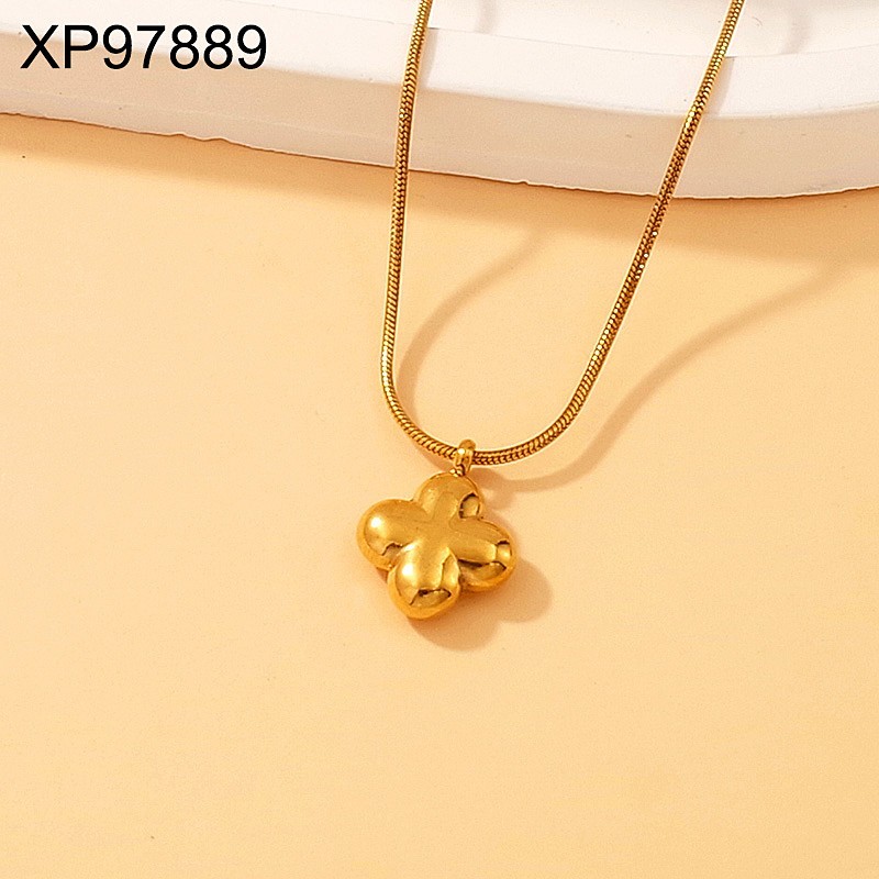 Stainless Steel New Trendy Women Jewelry SYC Golden Pendant