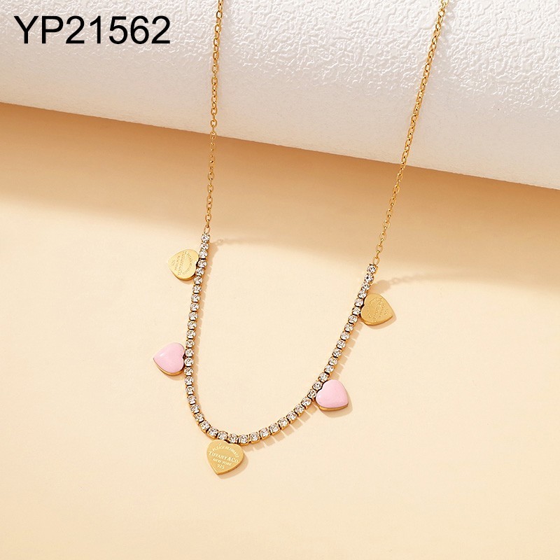 Level B Stainless Steel New Trendy Women Jewelry Golden Pendant