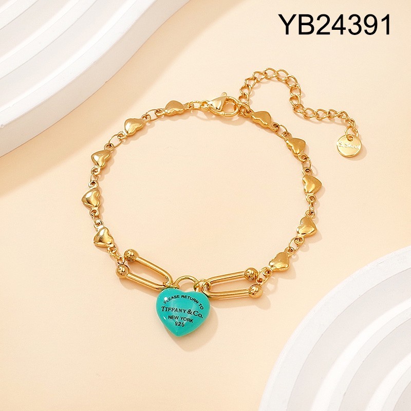 Level B Stainless Steel New Trendy Women Jewelry Golden Bracelet