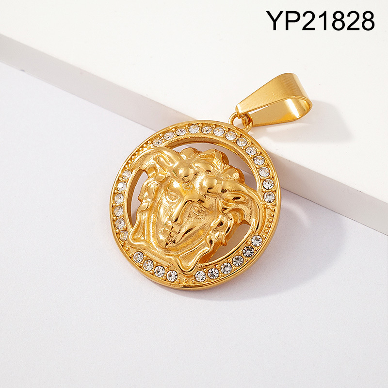 Level B Stainless Steel New Trendy Man Jewelry Golden Casting Pendant