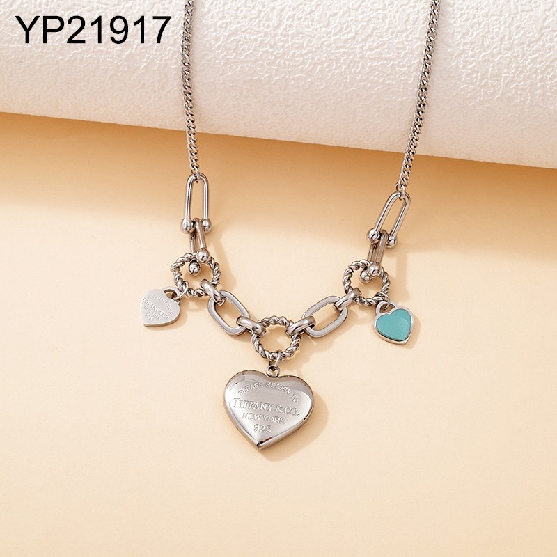 Level B Stainless Steel New Trendy Women Jewelry Steel color Pendant