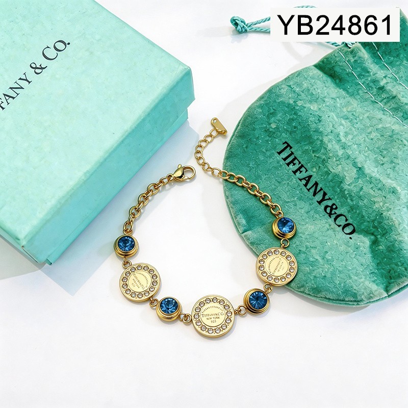 Level B Stainless Steel New Trendy Women Jewelry Golden Bracelet