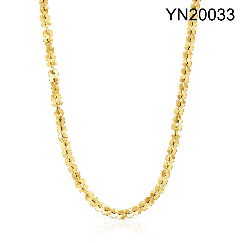 Level B Stainless Steel New Trendy Women Jewelry Animal Golden Necklace