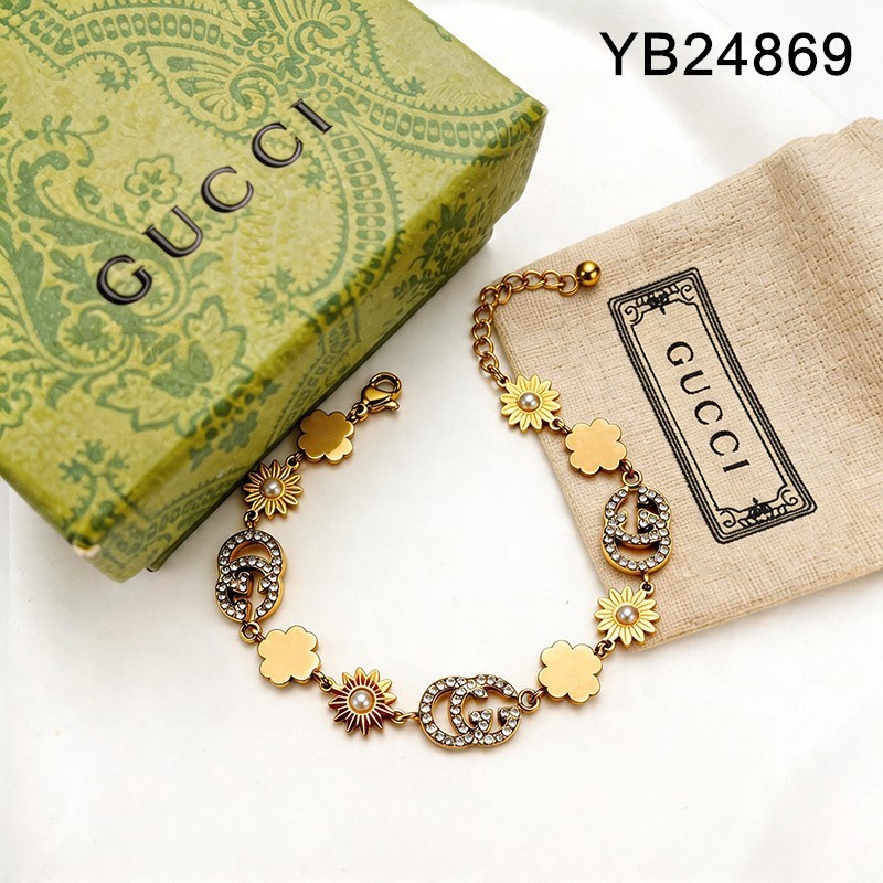 Level B Stainless Steel New Trendy Women Jewelry Golden Bracelet