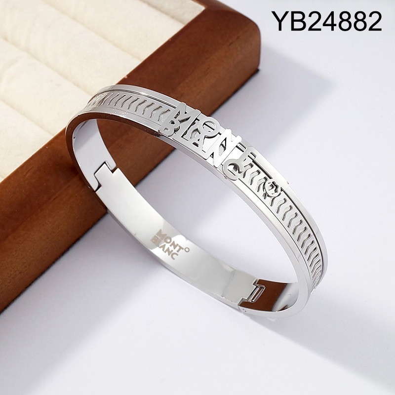 Level B Stainless Steel New Trendy Man Jewelry Steel color Bangle