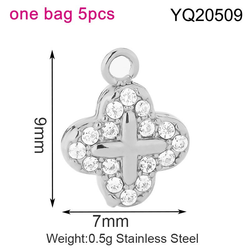 Level B Stainless Steel New Trendy Jewelry SYC Steel color DIY Charms