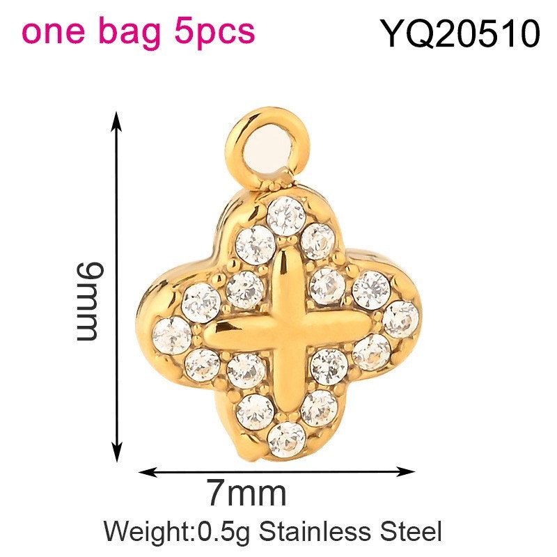Level B Stainless Steel New Trendy Jewelry SYC Golden DIY Charms