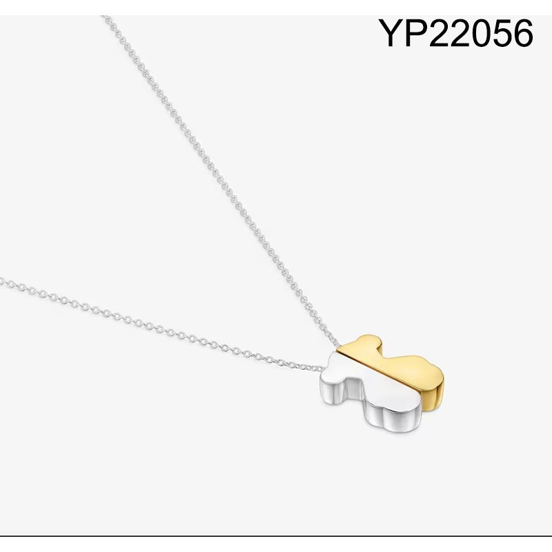 Level B Stainless Steel New Trendy Women Jewelry Animal Two Tone Pendant