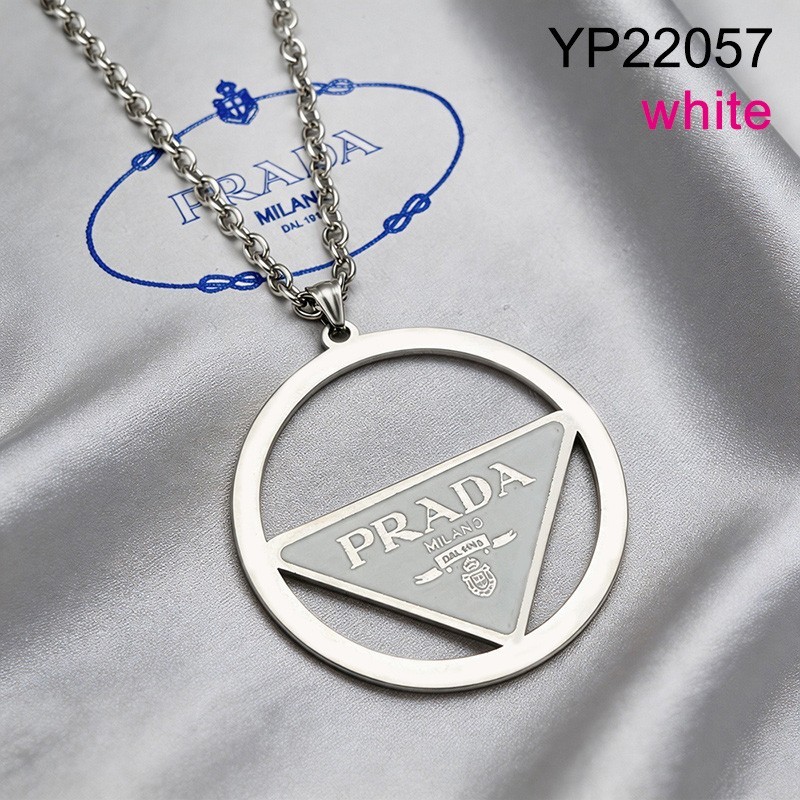 Level B Stainless Steel New Trendy Women Jewelry Drip Oil/Enamel White Steel color Pendant