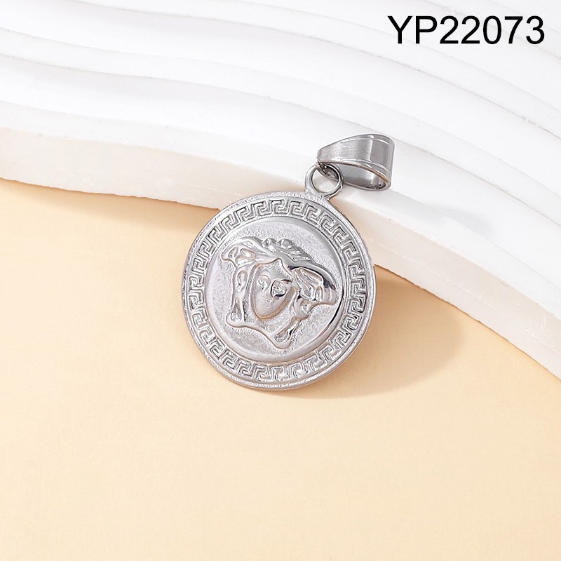 Level B Stainless Steel New Trendy Man Jewelry Steel color Pendant