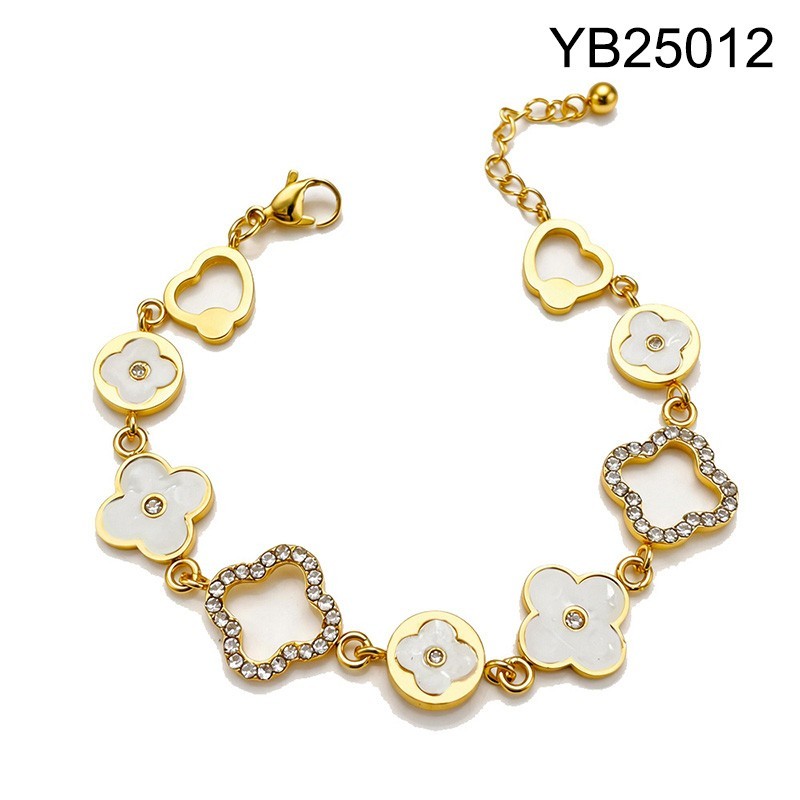 Level B Stainless Steel New Trendy Women Jewelry Golden SYC Bracelet