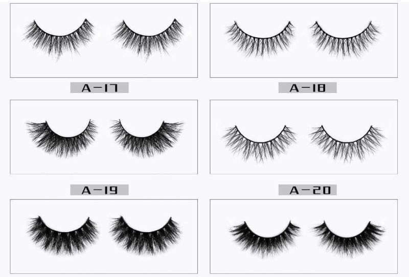 NAMIHAIR 3D Mink Lashes 100% Mink Fur Handmade False Eyelashes 1Pair