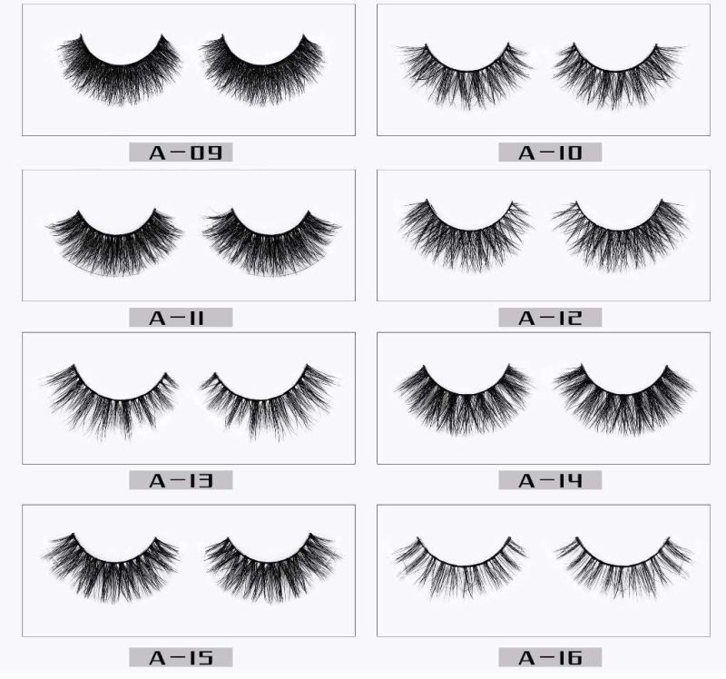 NAMIHAIR 3D Mink Lashes 100% Mink Fur Handmade False Eyelashes 1Pair