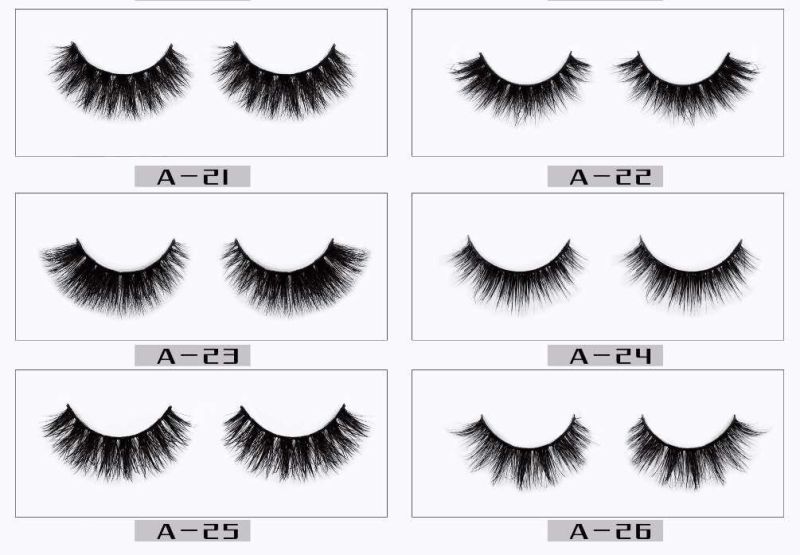 NAMIHAIR 3D Mink Lashes 100% Mink Fur Handmade False Eyelashes 1Pair