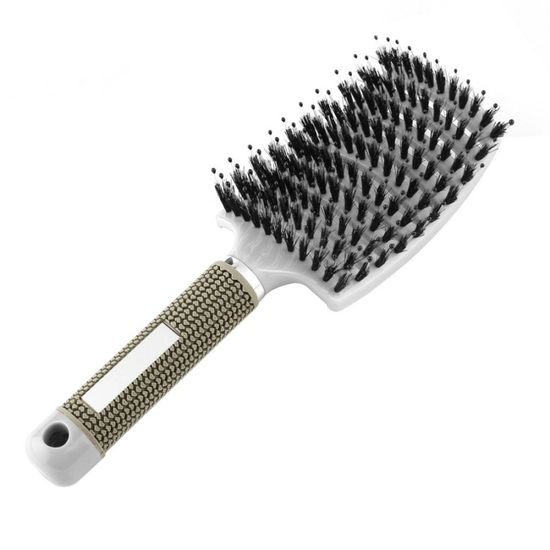 Scalp Massage Comb Bristle Hair Nylon Wet Detangle Hairbrush Styling Tools