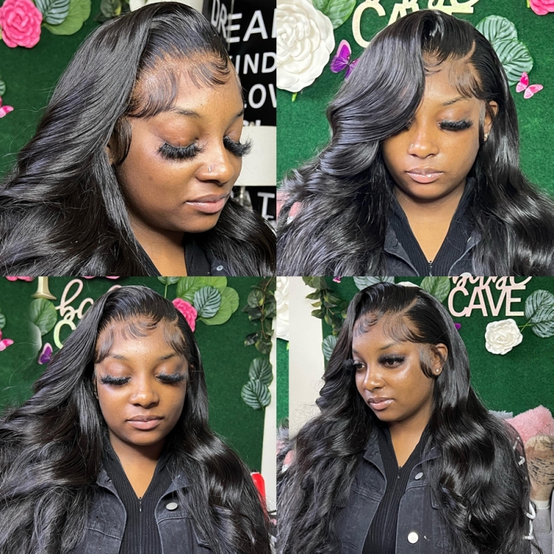 FORIS HAIR Real HD Lace Body Wave Virgin Human Hair Wig