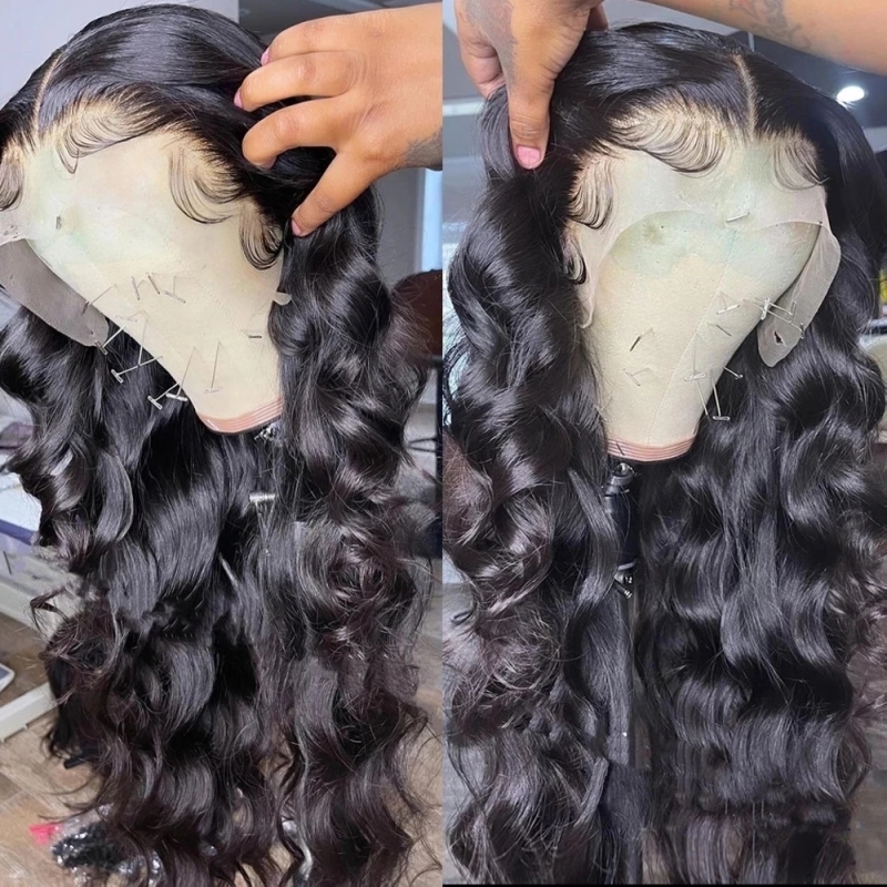 FORIS HAIR Real HD Lace Body Wave Virgin Human Hair Wig