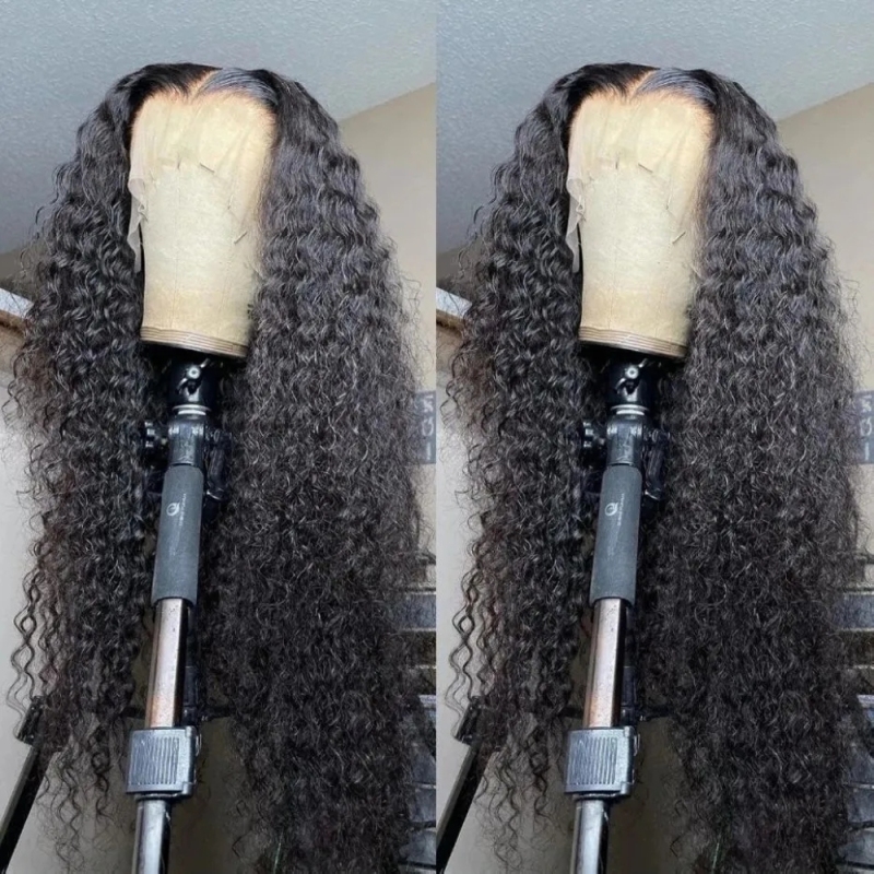 FORIS HAIR Real HD Lace Kinky Curly Virgin Human Hair Wig