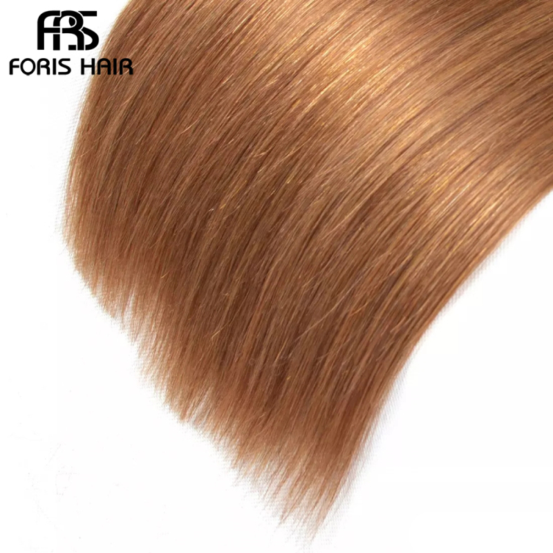 NAMI HAIR Ombre Color T1B/30 Brazilian Straight Human Hair Extensions 4 Bundles