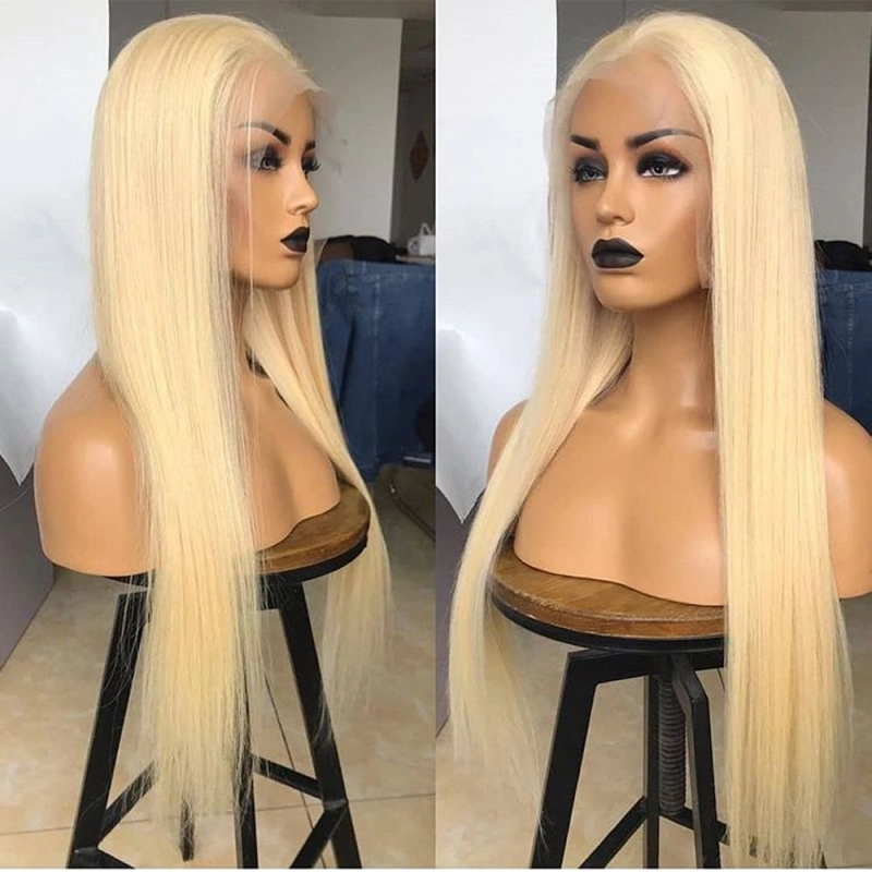 FORIS HAIR 613 Blonde Transparent Lace Frontla Straight Virgin Human Hair Wig