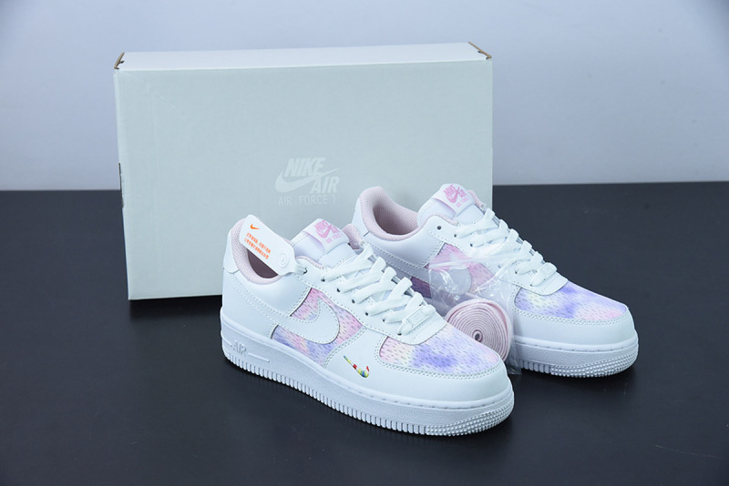 Custom Nike Air Force 1 Low White/Pink