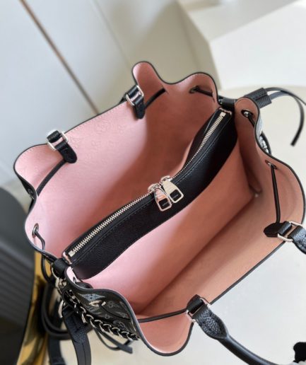 Louis Vuitton Bella Bucket Bag Black For Women, Women’s Handbags, Shoulder Bags And Crossbody Bags 12.6in/32cm