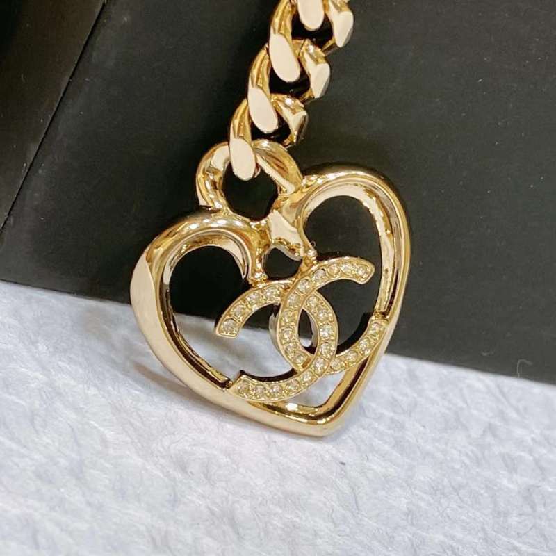 Chanel 23 New Double Layer Peach Heart Waist Chain