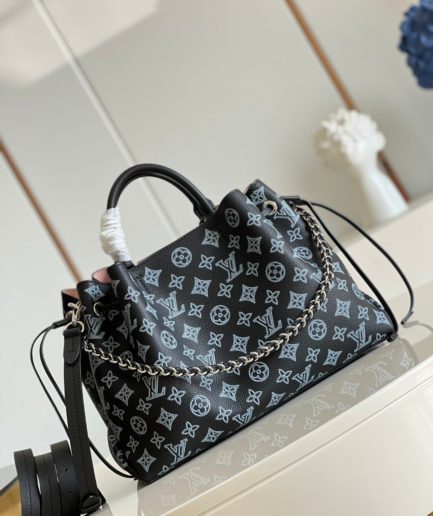 Louis Vuitton Bella Bucket Bag Black For Women, Women’s Handbags, Shoulder Bags And Crossbody Bags 12.6in/32cm