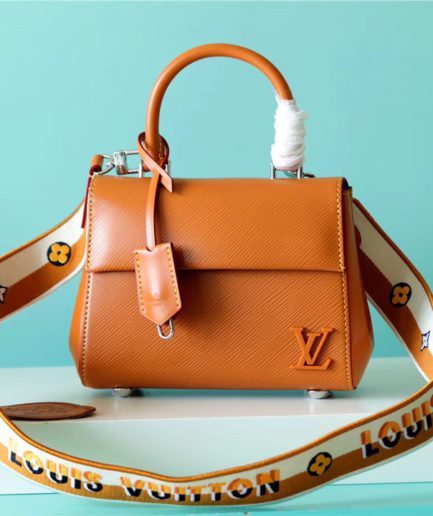 Louis Vuitton Cluny Mini Epi Gold Miel For Women, Women’s Handbags, Shoulder And Crossbody Bags 20cm/7.9in LV M58931