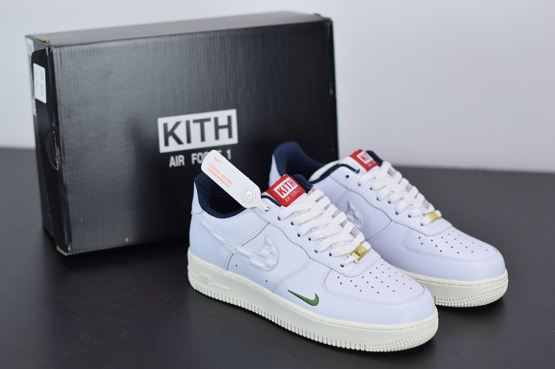 KITH x Nike Air Force 1 Low White