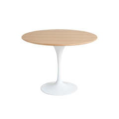 Tulip Dining Table Ash Veneer Top 100cm Eero Saarinen Replica