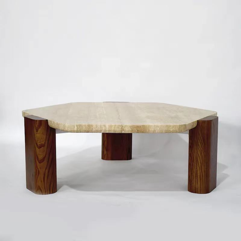 Stone coffee table