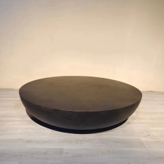 Concrete coffee table set