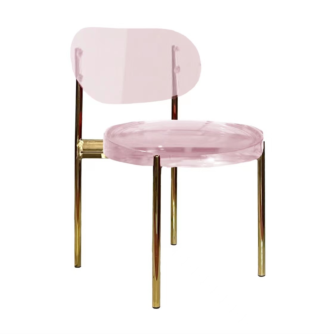 Acrylic steel wedding chair