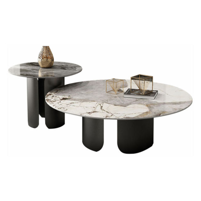 Living room Marble Coffee table set