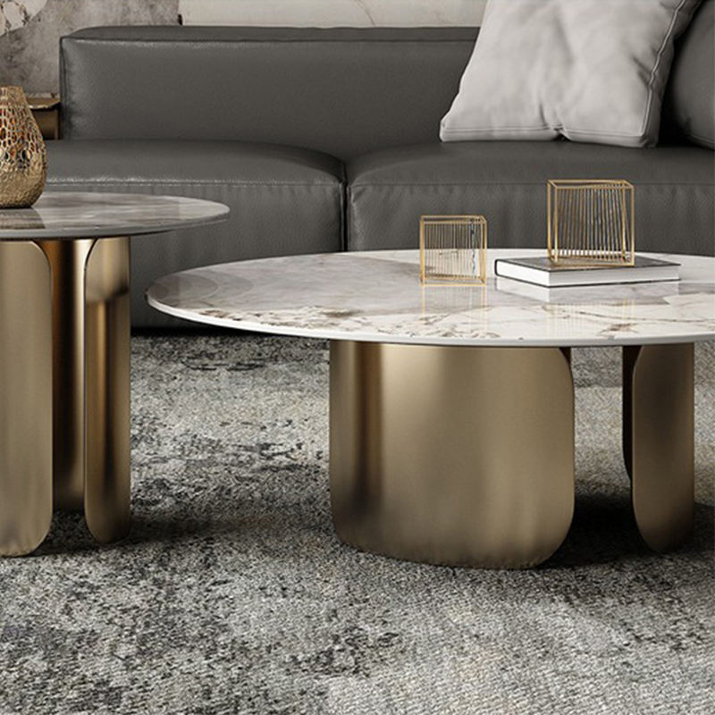 Living room Marble Coffee table set