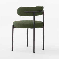 Boucle dining chair
