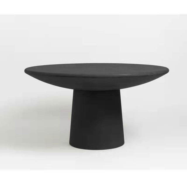 Designer fiberglass dining table