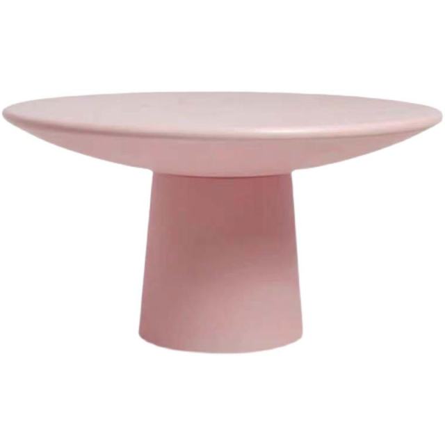 Designer fiberglass dining table