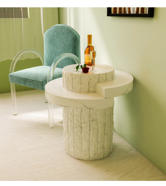 Stone side table