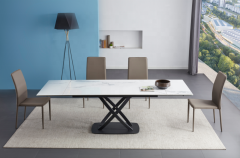 Italian Ceramic Extensive Dining Table