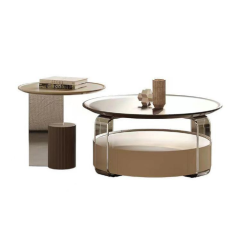 Glass Coffee table set
