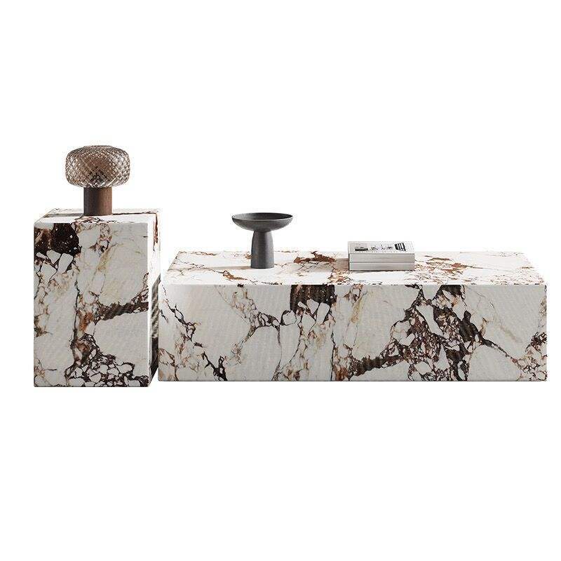 Marble coffee table